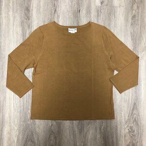 NWT Pendleton Silk Blend Central Park Crewneck Sweater Women's Size Large Tall